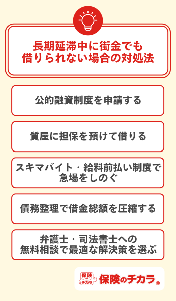 借りられない場合の対処法