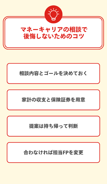 大見出し直下画像 マネーキャリアの相談で後悔しないためのコツ